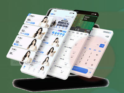 上升曲线图显示用户增长